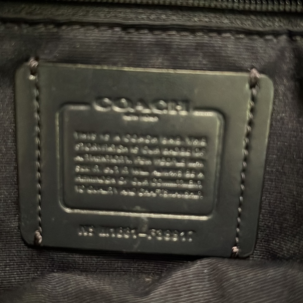 Coach mini backpack gently used - Picture 2 of 5